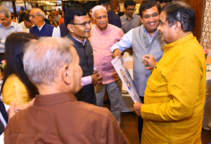 Hon’ble Nitin Gadkari ji appreciating the concept of Digital Water Bank & AquaKredits