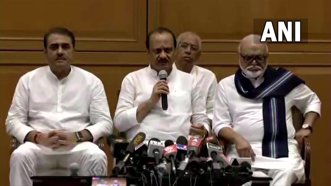 Ajit Pawar joins NDA: NDA में शामिल होने के बाद अजित पवार का बयान कहा, सभी चुनाव NCP के नाम पर ही लड़ेंगे..