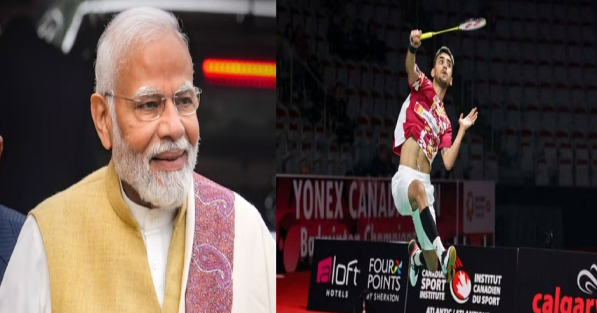 Canada Open Badminton: पीएम नरेंद्र मोदी ने कनाडा ओपन 2023 में मेंस सिंगल्स का खिताब जीतनेे पर दी बधाई