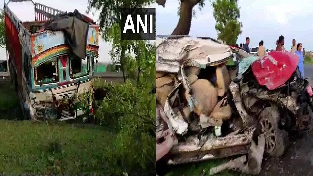 Accident in Sagar: मध्य प्रदेस के सागर में भीषण हादसा, ट्रक ने पजेरो को मारी टक्कर, छह लोगों की मौत