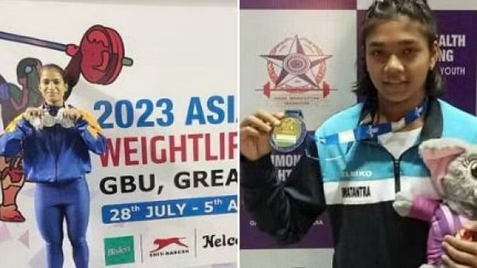 Asian Weightlifting Championships: ज्ञानेश्वरी यादव ने 49 भारवर्ग में रजत पदक किया अपने नाम, कोयल ने भी जीता सिल्वर