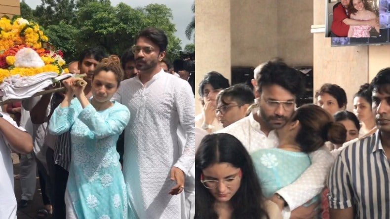 Ankita Lokhande Father Dead: अंकिता ने पिता की आखिरी यात्रा पर दिया कंधा, टूटी एक्ट्रेस को पति ने दिया सहारा