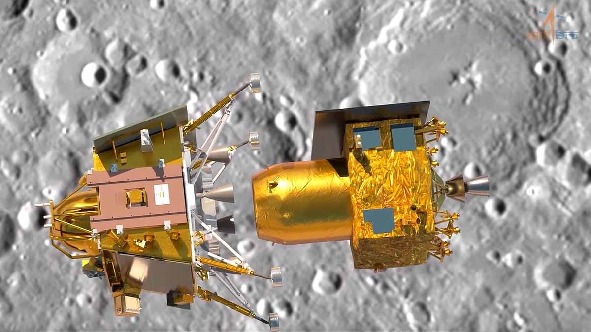 Chandrayaan-3: प्रोपल्शन मॉड्यूल  से दूर हुआ विक्रम लैंडर, कहा-