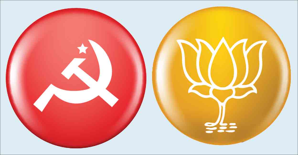 BJP and CPM:BJP and CPM:पश्चिम बंगाल में टीएमसी के खिलाफ भाजपा और सीपीएम ने पंचायत बोर्ड में  मिलाया हाथ