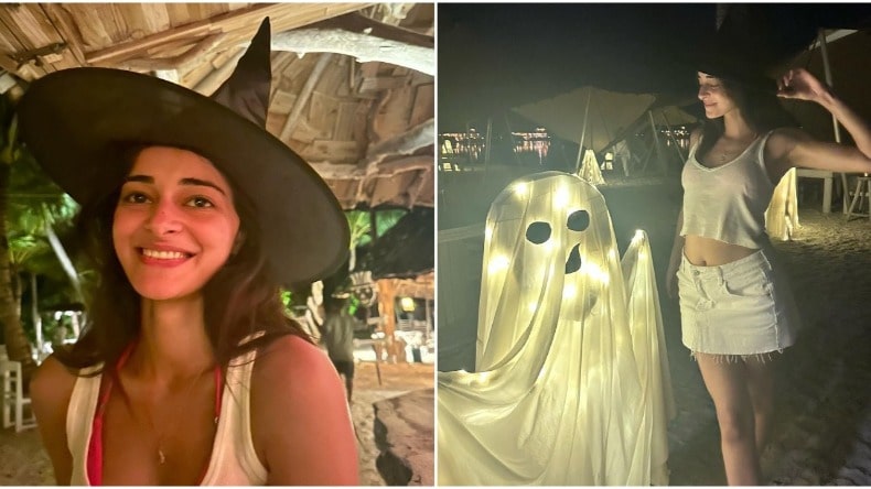 Ananya Panday-Halloween: मालदीव से अनन्या ने शेयर की हैलोवीन डे की तस्वीर, देखें एक्ट्रेस का डरावना लुक