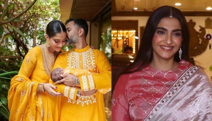 Karwa Chauth 2023: लाल नहीं बल्कि व्हाइट कलर की साड़ी में Sonam Kapoor ने मनाया करवा चौथ, देखें लुक