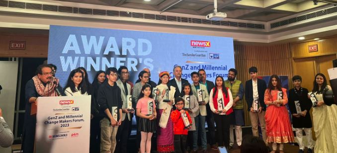 Gen X & Millennium Change Makers Forum 2023: इंडिया न्यूज के मंच पर नन्हें सम्राटों का जमावड़ा