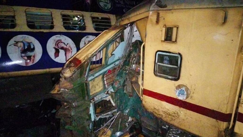 Andhra Pradesh train collision