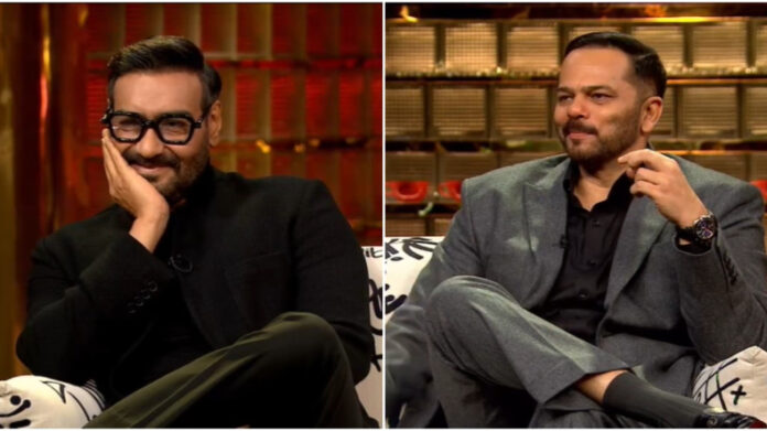 Rohit Shetty-Ajay Devgn with koffee with karan