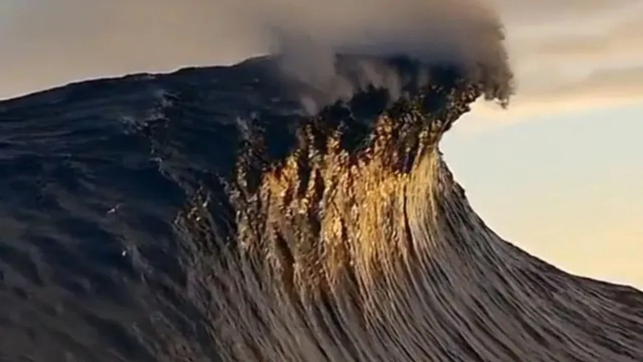 California Huge Waves: समुद्री लहारों ने कैलिफोर्निया में ढाया कहर, देखें वीडियो