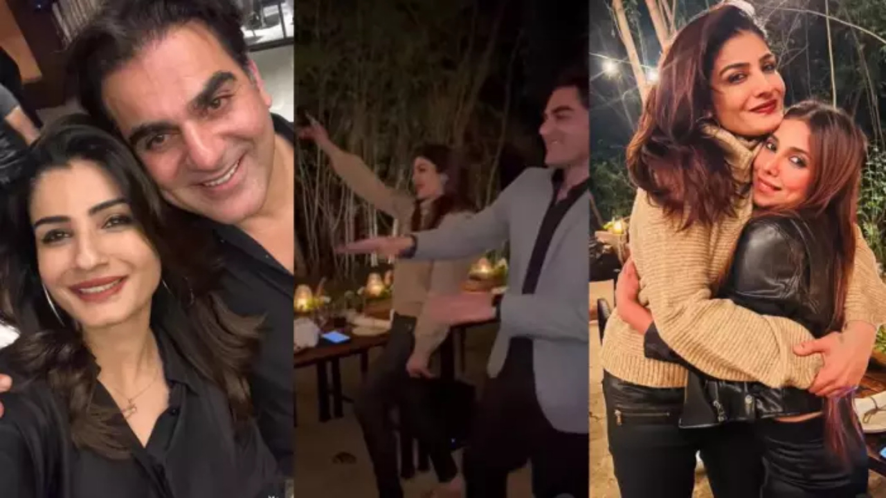 Raveena Tandon ने Arbaaz Khan और Shura Khan को दी शादी की बधाई, शेयर किया अनदेखा वीडियो