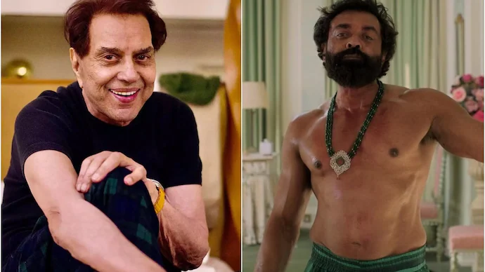 Animal: पिता धर्मेंद्र को 'एनिमल' में Bobby Deol का विलेन रोल आया पसंद, तारीफ में लिखी ये बात