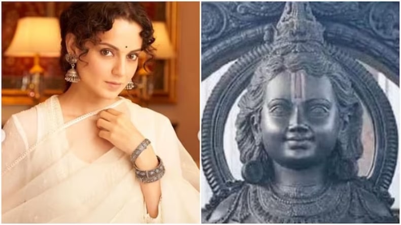 Kangana About Ram Lalla: रामलला की तस्वीर शेयर कर कल्पना को बताया सच्चाई, मूर्तिकार की तारीफ में कहीं बात