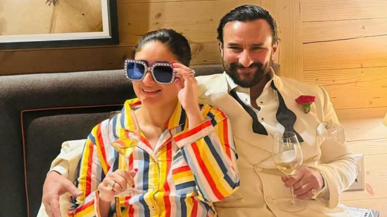 Kareena-Saif: करीना ने दिए सैफ के साथ पोज, इस तरह दी फैंस को नए साल की शुभकामनाएं