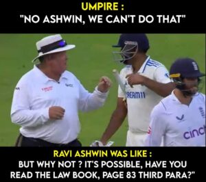 IND VS ENG ASHWIN MEMES