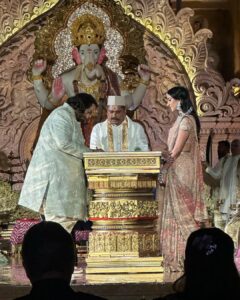 Anant Ambani Radhika Merchant Signature Ceremony