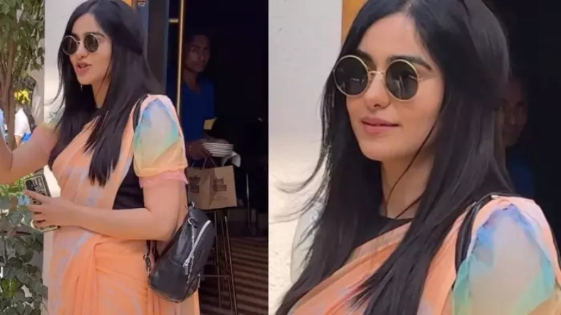 15 रुपए की साड़ी में निकली Adah Sharma, कीमत सुन नेटिजन्स हैरान