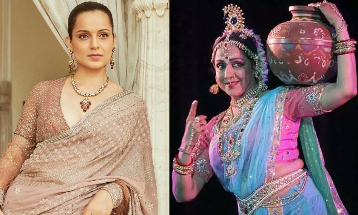 Kangana Ranaut ने 20 साल की हेमा मालिनी को किया याद, शेयर किया पुराने नृत्य का वीडियो