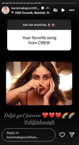 Kareena Fav Song