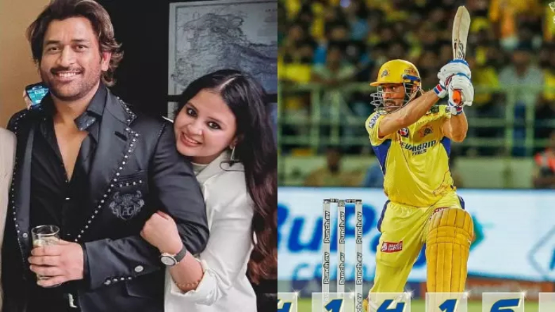 CSK की हार के बाद Sakshi ने इस तरह बढ़ाया MS Dhoni का हौसला, पोस्ट शेयर कर लिखी ये बात