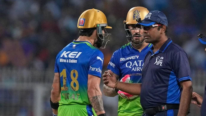 IPL 2024: जानें क्यों विराट कोहली पर  लगाया गया मैच फीस का 50 प्रतिशत जुर्माना-Indianews