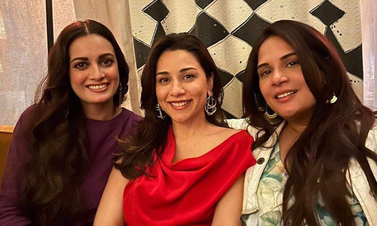 Dia Mirza ने 'खूबसूरत महिलाओं' Richa Chadha और Amrita Puri के साथ शेयर की तस्वीरें -Indianews