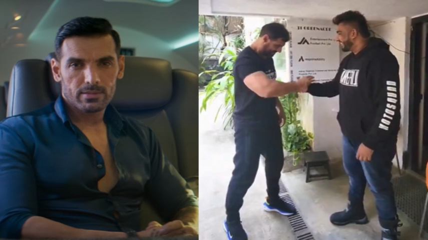 John Abraham ने अपने फैन का मनाया जन्मदिन, 22.5 हजार रुपये के राइडिंग शूज भी किए गिफ्ट -Indianews