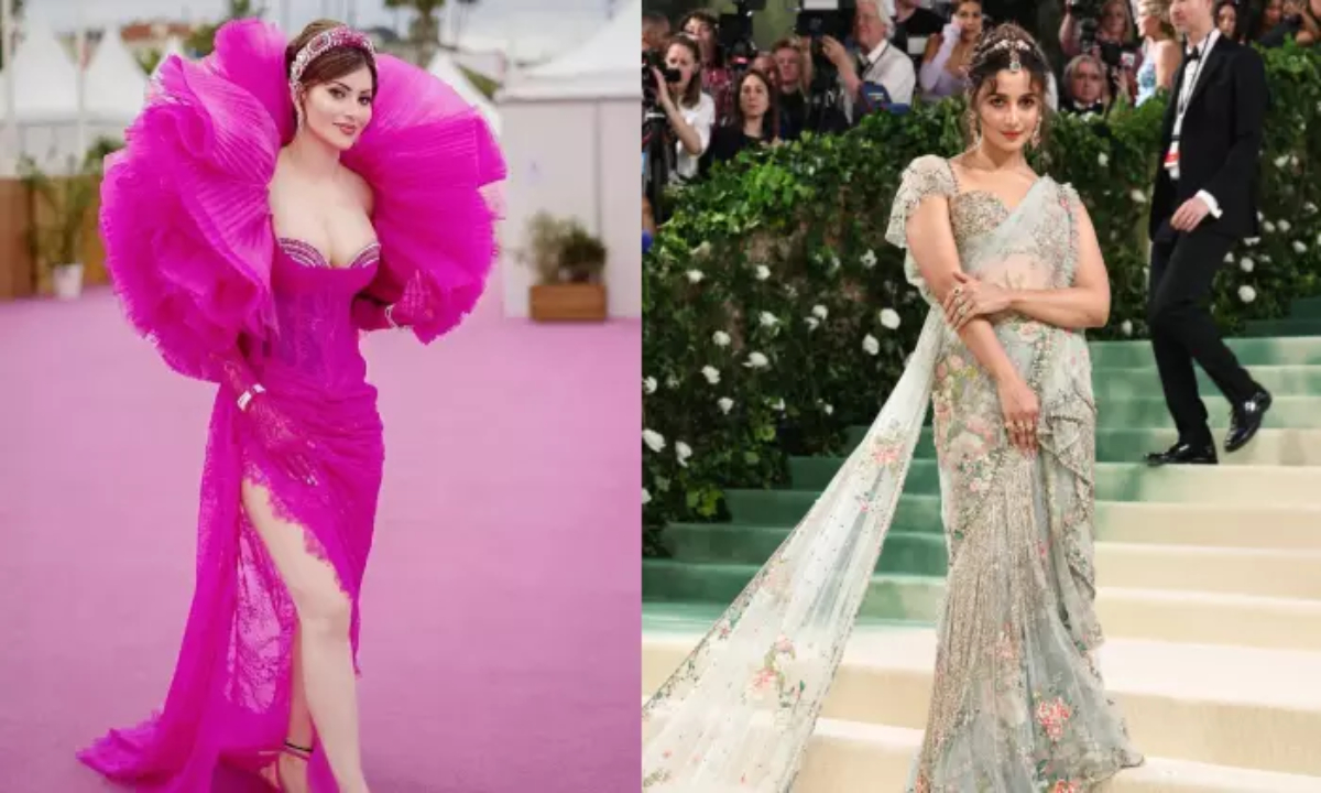 Alia से 7 गुना ज्यादा महंगी ड्रेस में पहुंची Urvashi Rautela, कान्स 2024 में दिखाया जलवा -Indianews