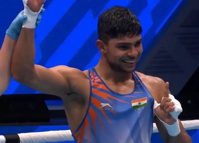 Boxing World Olympic Qualifiers: ओटगोनबटार को निशांत देव ने दो मिनट में दी शिकस्त, अभिनाश जामवाल को मिली हार-Indianews