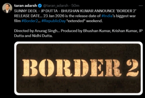 Border 2 Release Date Out