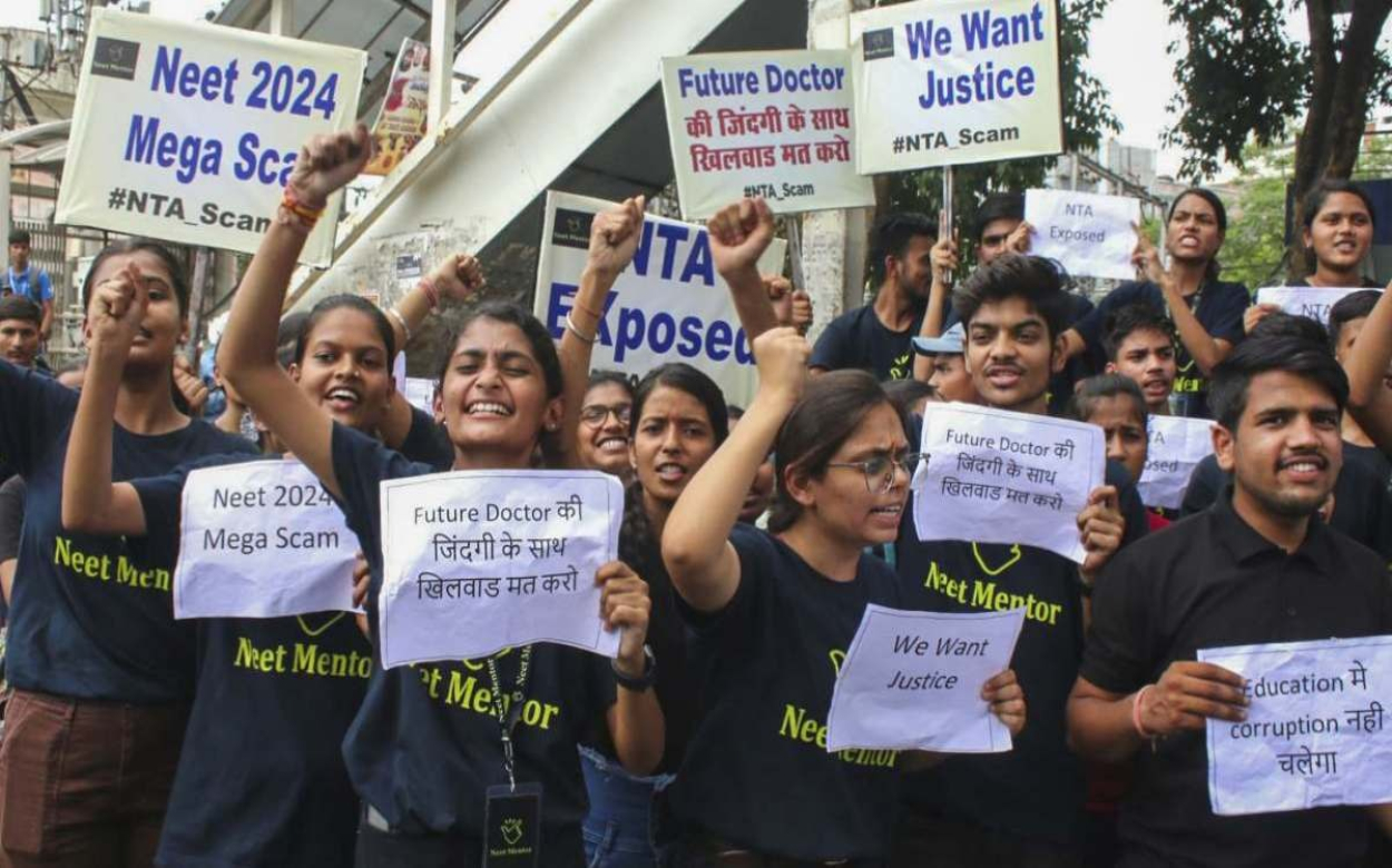 NEET Row: नीट विवाद में आया नया मोड़, केंद्र ने बिहार पुलिस से पेपर लीक की मांगी रिपोर्ट-Indianews