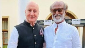 Anupam Kher Shared The Video With Rajinikanth