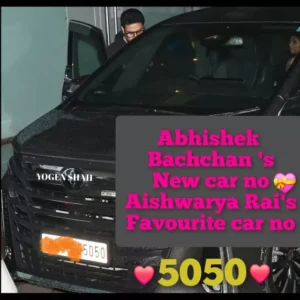 Abhishek Bachchan New Car