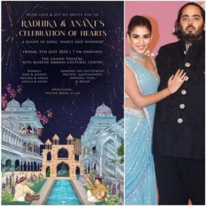Anant Ambani-Radhika Merchant Sangeet Night Details