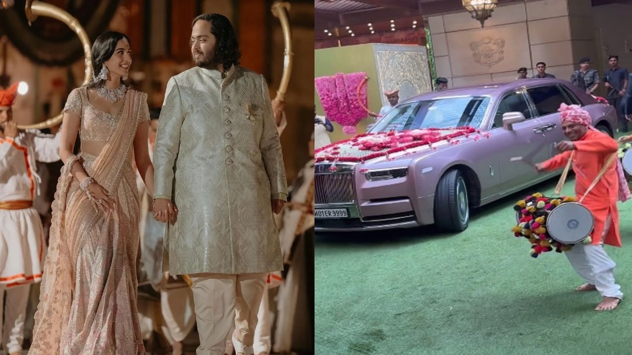 ढोल-नगाड़ों के साथ बारात लेकर निकले Anant Ambani, इस शुभ मुहूर्त में अपनी दुल्हनिया राधिका मर्चेंट संग लेंगे सात फेरे