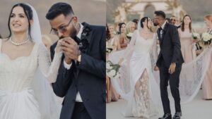 Hardik Pandya and Natasa Stankovic