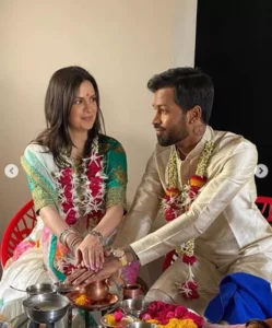 Hardik Pandya and Natasa Stankovic