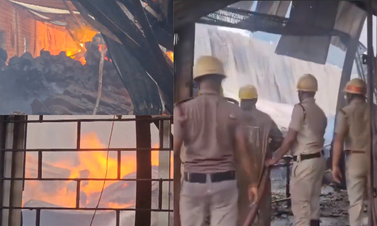 Ice Cream Factory Fire: आइसक्रीम फैक्ट्री में लगी आग, 10 दिन के अंदर दो ऐसे हादसे, बचाव कार्य जारी