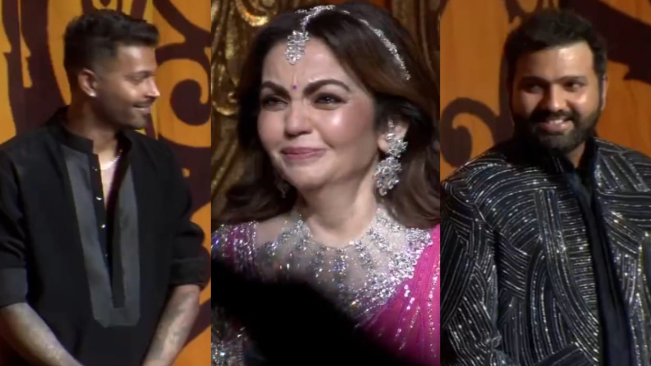 Anant-Radhika Sangeet: Nita Ambani की आंखों से छलके आंसू, रोहित शर्मा-हार्दिक पांड्या की वजह है इसका कनेक्शन, देखें वीडियो