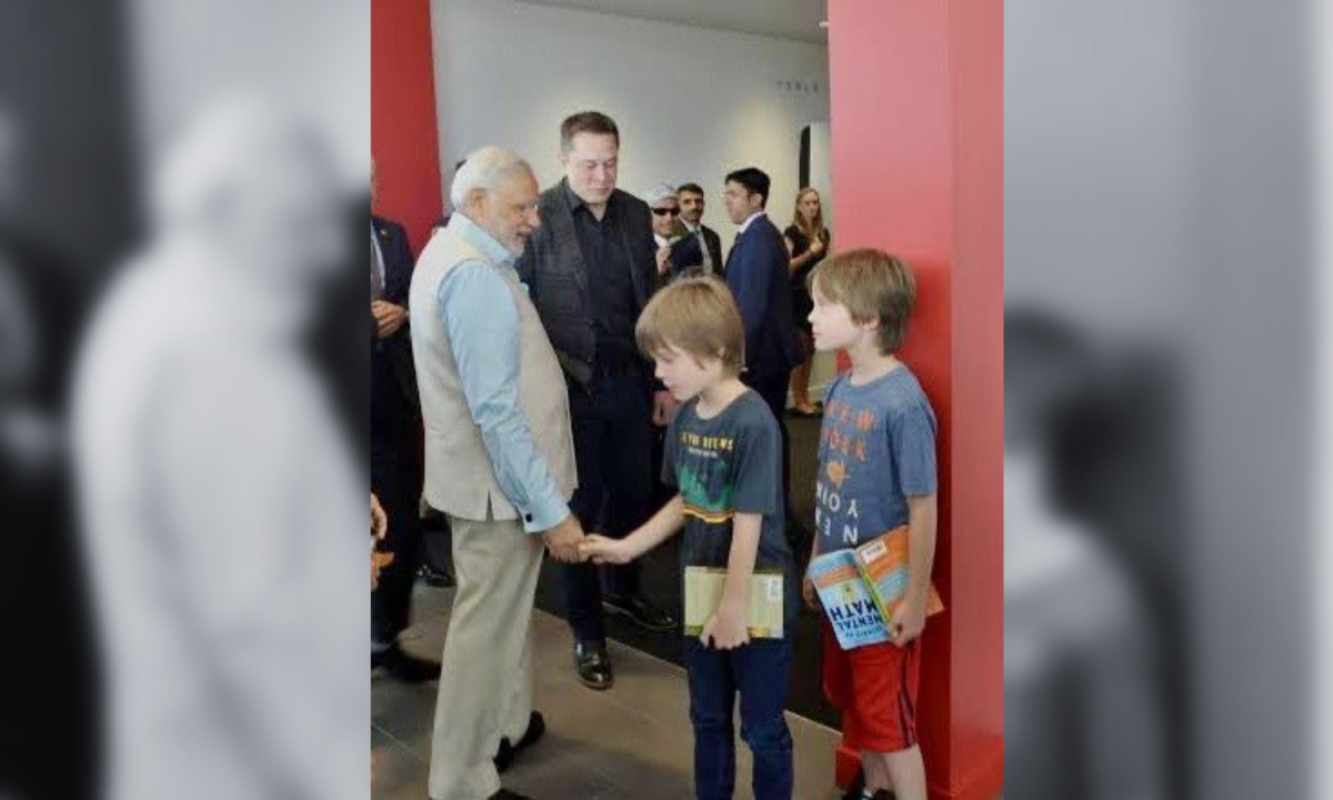 Elon Musk के बच्चों के साथ पीएम मोदी की पुरानी तस्वीर वायरल, अरबपति ने दे डाली ये प्रतिक्रिया