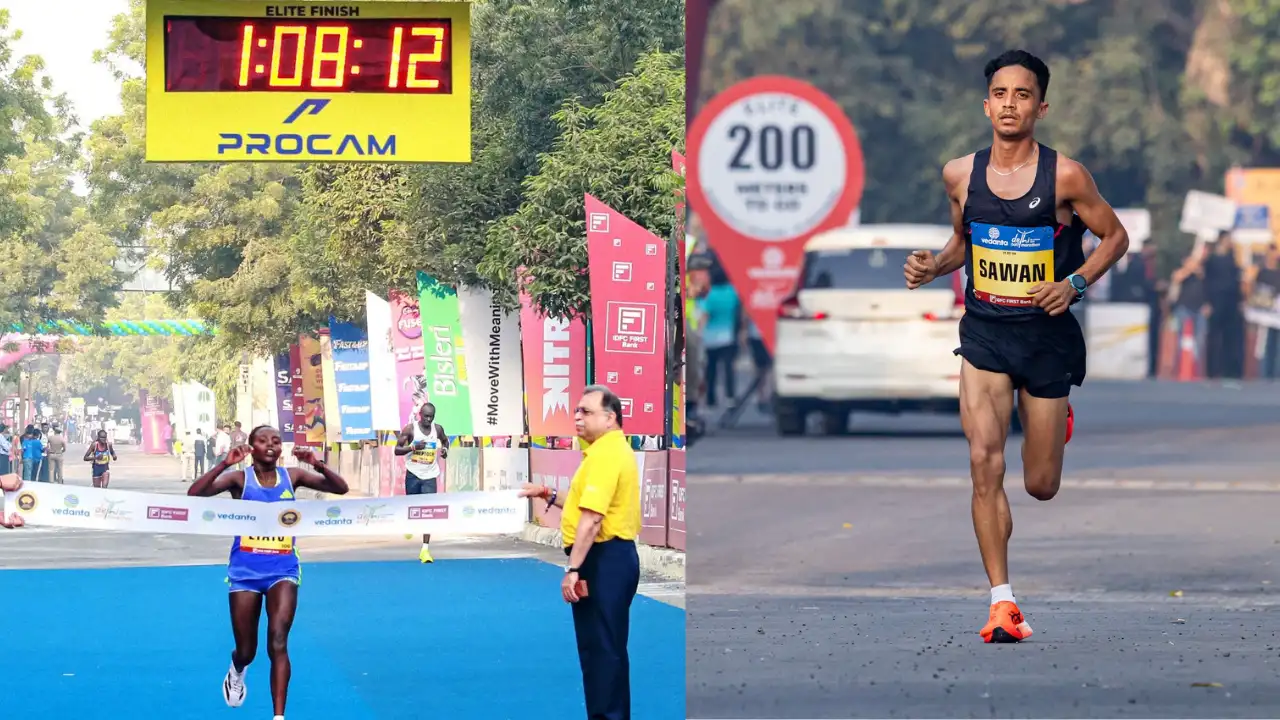  Delhi Half Marathon: जोशुआ चेप्टेगेई ने जीता पुरुषों का खिताब, महिलाओं में सिंथिया लीमो ने मारी बाजी