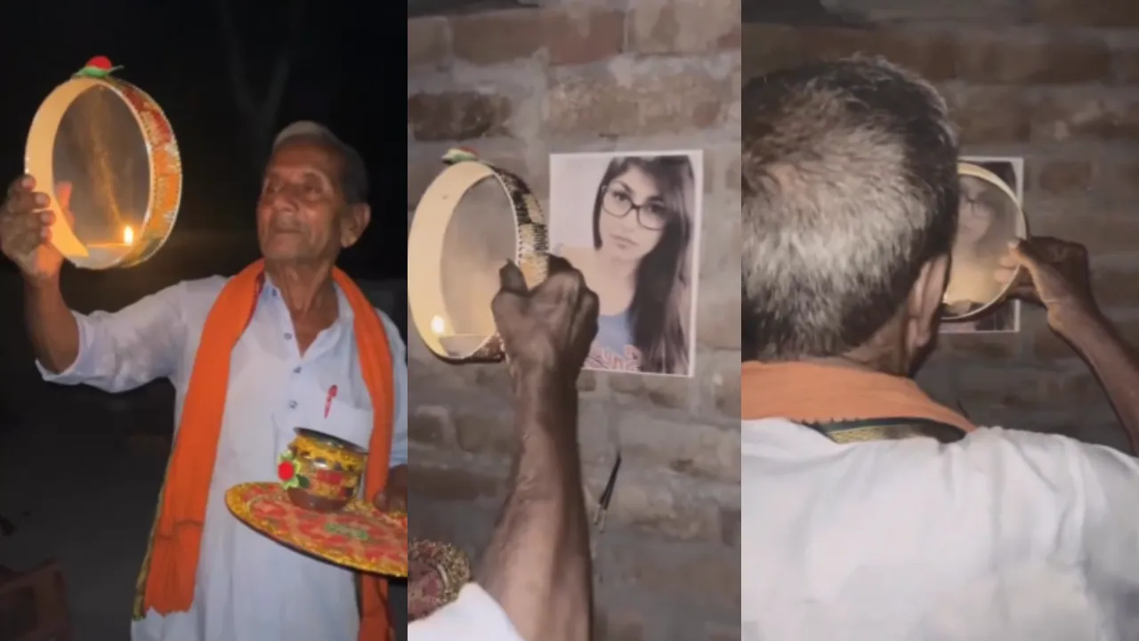 Viral Video: Mia Khalifa के लिए उमड़ा ठरकी चच्चा का प्यार! कुछ इस अंदाज में मनाया करवाचौथ, वीडियो देख नहीं रोक पाएंगे अपनी हंसी