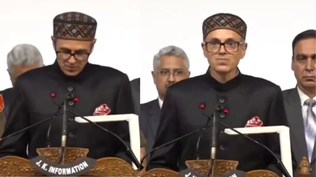 जम्मू-कश्मीर के नए मुख्यमंत्री बने Omar Abdullah, वायरल हुआ राहुल और प्रियंका गांधी का रिएक्शन