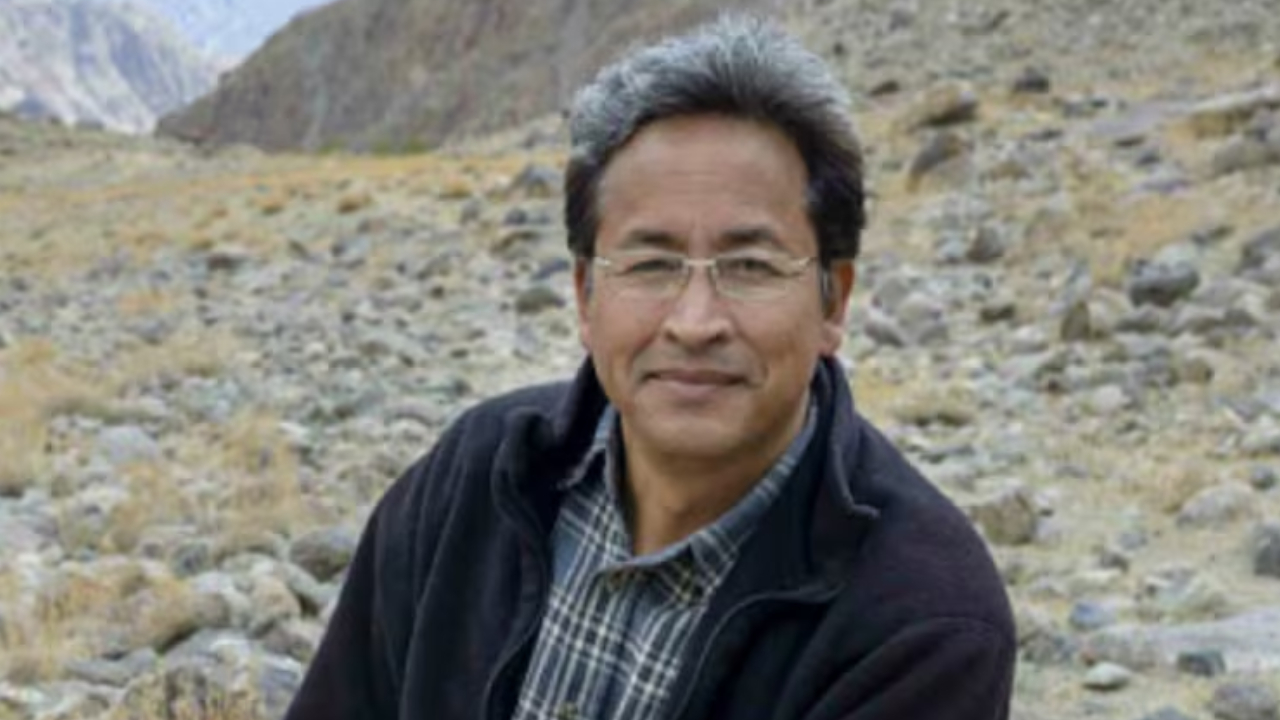 Sonam Wangchuk Again Detained: फिर हिरासत में लिए गए सोनम वांगचुक, अनिश्चितकालीन अनशन जारी