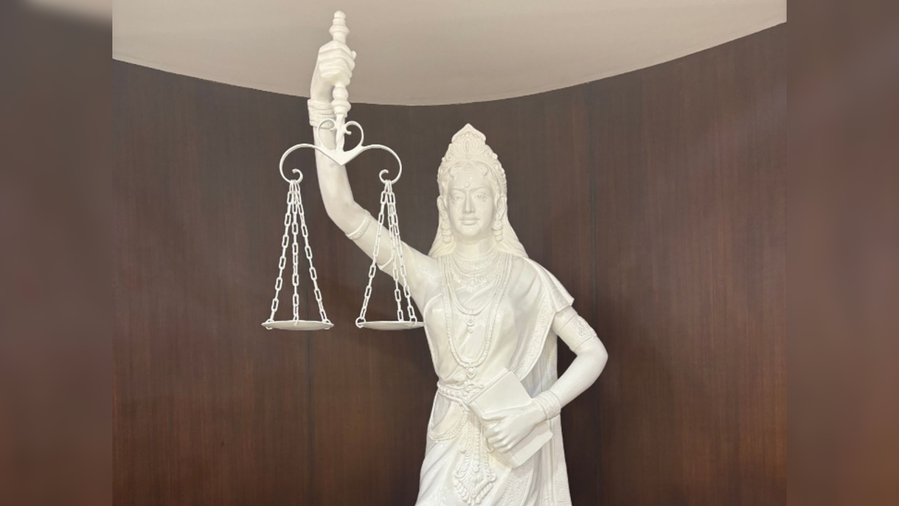 New Statue of Lady of Justice: 'न्याय की देवी' की नई मूर्ति पर  बोले कानून मंत्री, कहा -