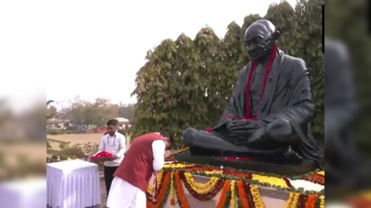 Mahatma Gandhi Jayanti: महात्मा गांधी की 155वीं जयंती आज,  राजस्थान CM भजनलाल  ने दी श्रद्धांजलि