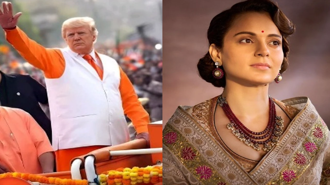 Kangana Ranaut ने Donald Trump की जीत पर दी बधाई, शेयर किया शानदार मीम, तस्वीर देख लोग भी रह गए हैरान