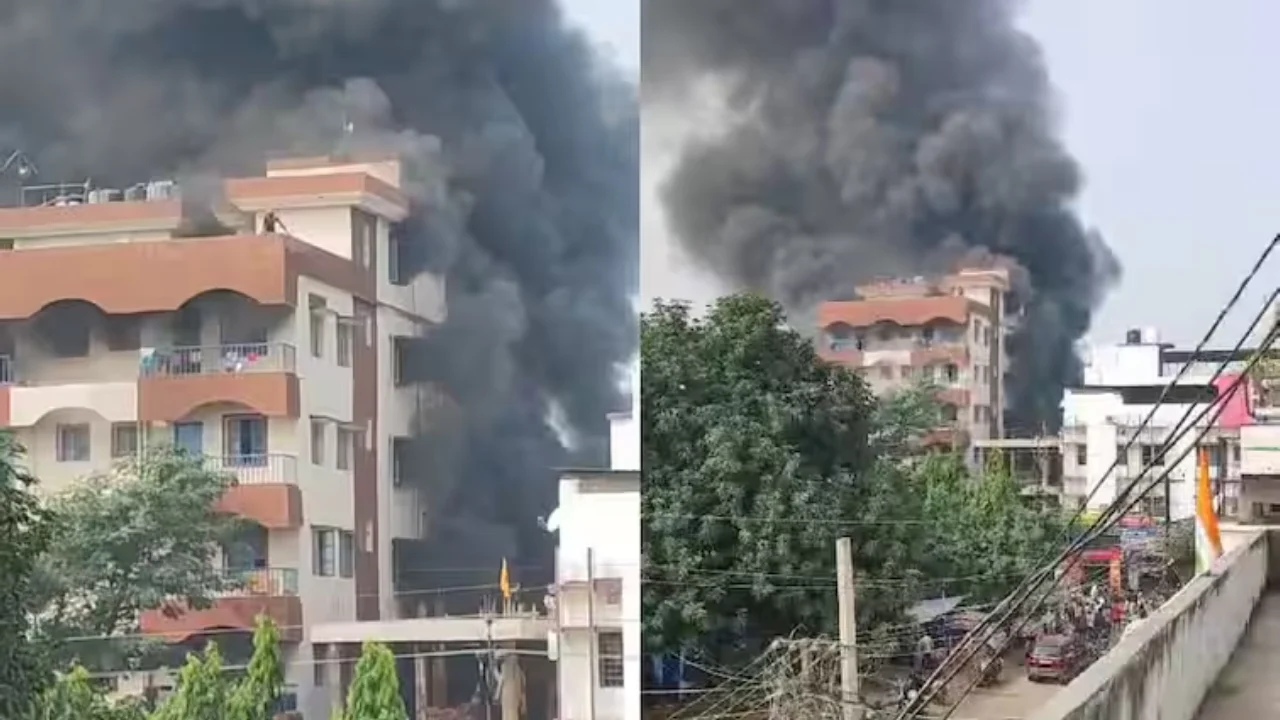 Patna Fire: पत्रकार नगर थाना हुआ धुआं-धुआं! आग बुझाने पहुंची दमकल की गाडियां