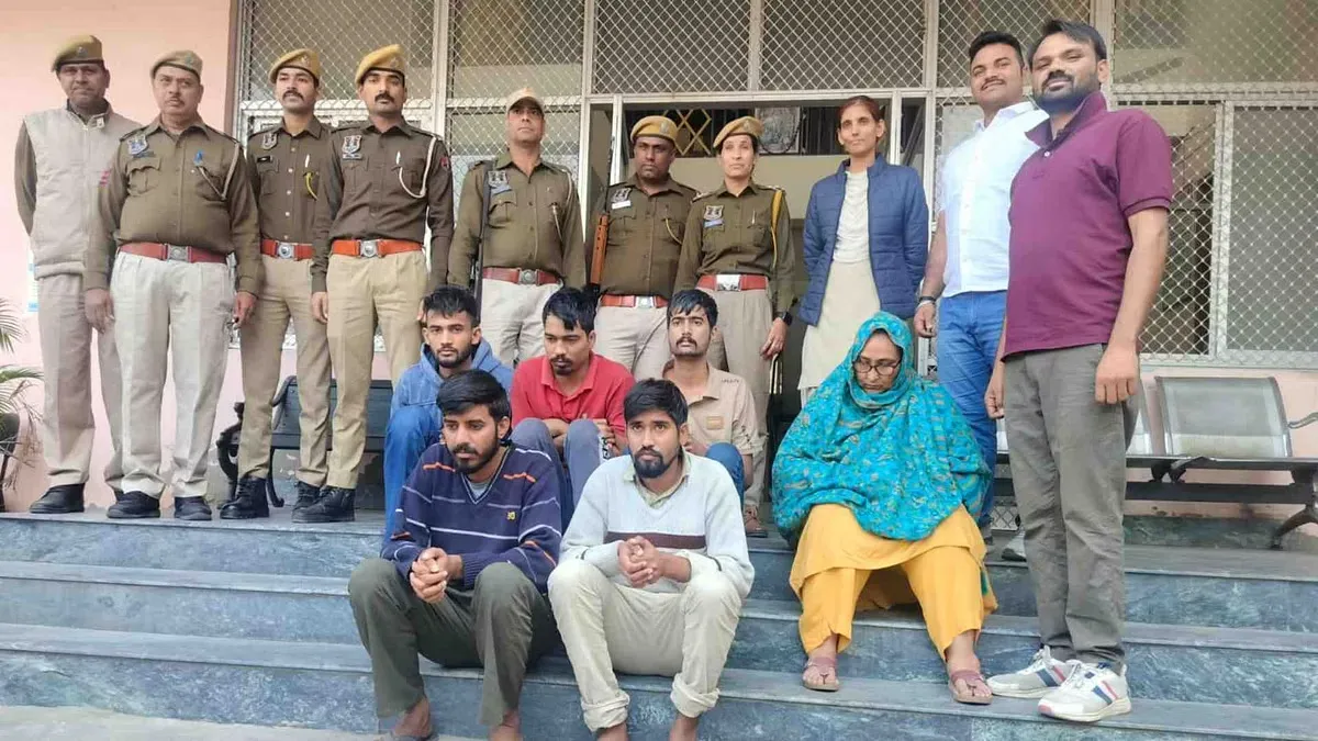 जयपुर पुलिस का लॉरेंस गैंग पर कड़ा एक्शन: बड़े खुलासे और 7 गुर्गों को किया गिरफ्तार