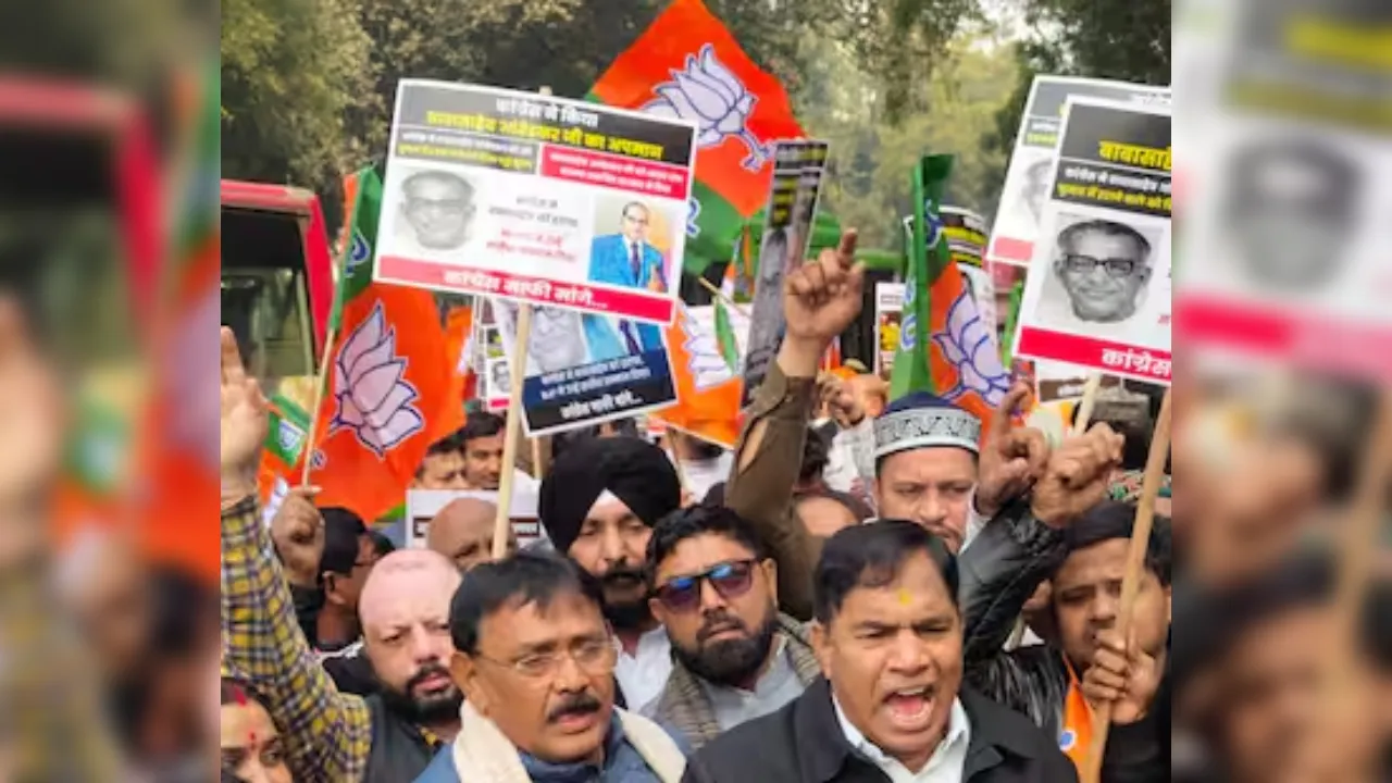 Delhi Protest: दिल्ली के जंतर-मंतर पर BJP का बड़ा प्रदर्शन! कांग्रेस पर लगाए गंभीर आरोप